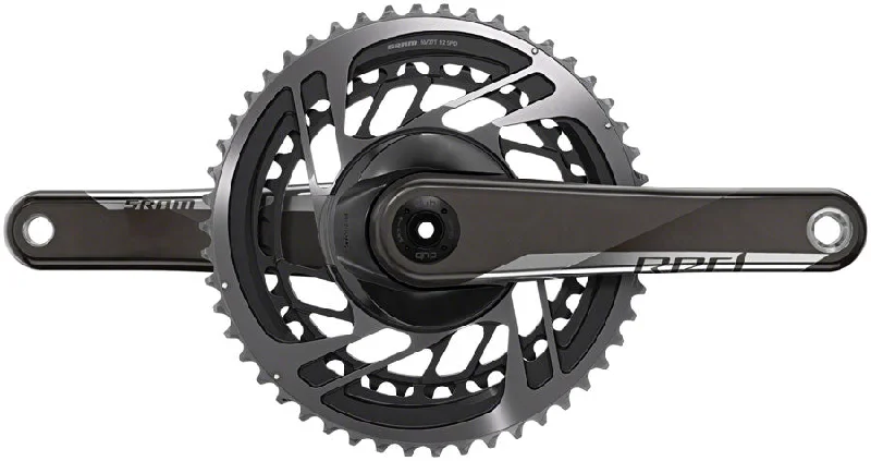 bicycle brake strength-SRAM RED AXS Crankset - 172.5mm 12-Speed 48/35t Direct Mount DUB Spindle Interface Natural Carbon D1