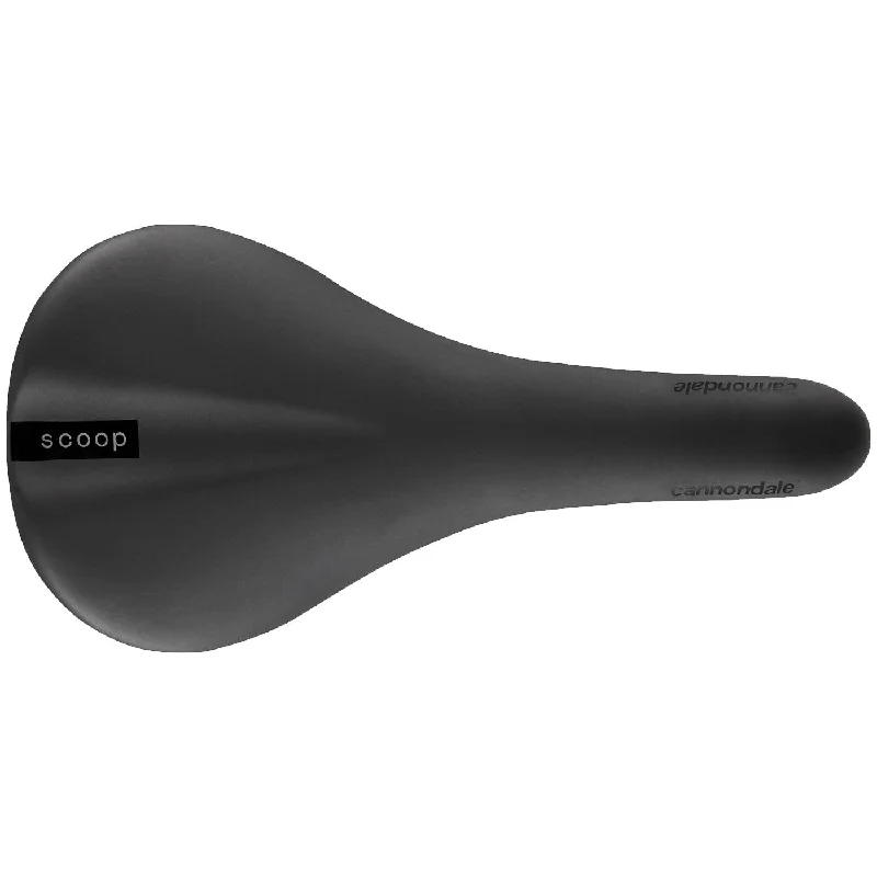 bicycle saddle adaptability-Sella Cannondale Scoop Cromo Shallow - Nero