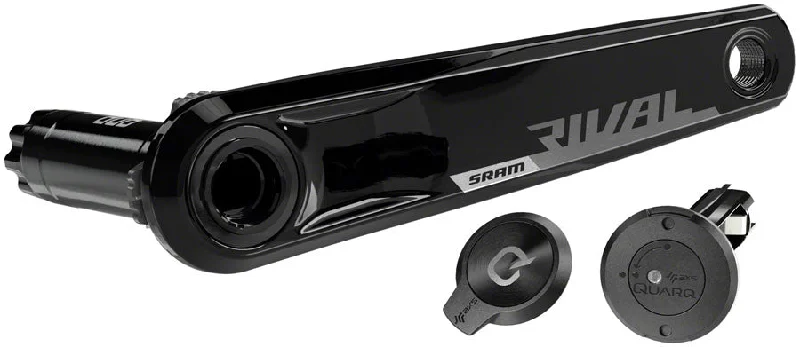 bicycle handlebar smoothness-SRAM Rival AXS Wide Power Meter Left Crank Arm Spindle Upgrade Kit - 172.5mm 8-Bolt Direct Mount DUB Spindle Interface BLK D1