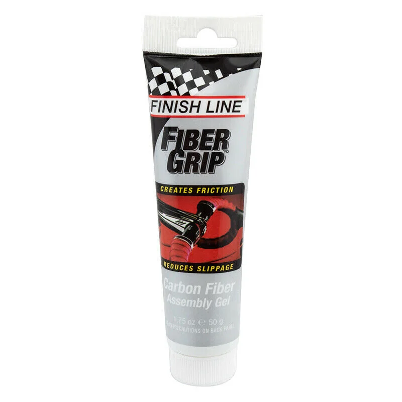 bicycle sidewall efficiency-FINISH LINE CARBON FIBER ASSEMBLY GEL GRIP--1.75 OZ TUBE FIBER GRIP