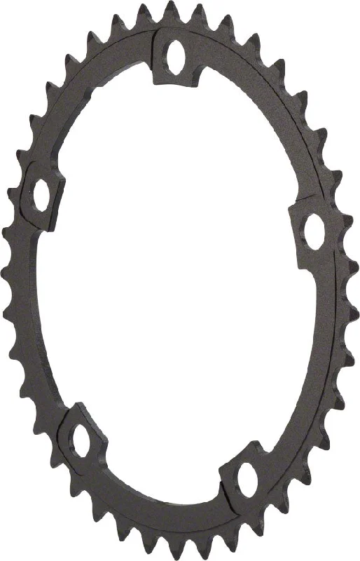 bicycle saddle reliability-Full Speed Ahead Pro Road Chainring - 39t 130 BCD Aluminum N11 Black