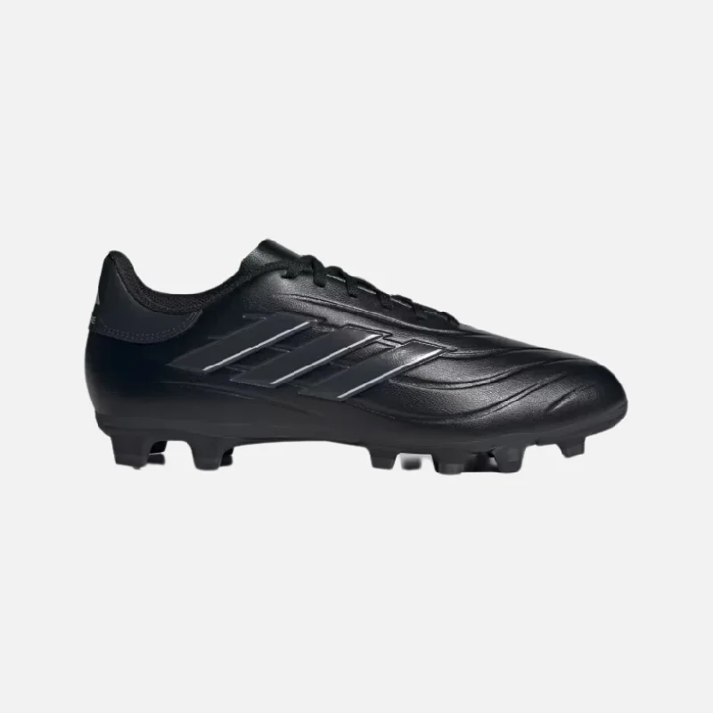 bicycle rotor performance-Adidas Cops Pure II Club Flexible Ground Unisex Football Shoes -Core Black/Carbon/Grey One