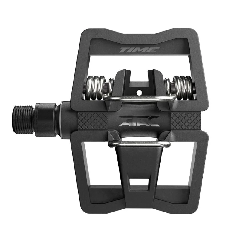 bicycle sidewall comfort-Time Link Pedals - Single Sided Clipless Platform Aluminum 9/16" BLK B1