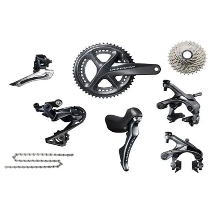 bicycle cleat responsiveness-Shimano Ultegra R8000 2x11 Rim Brake Groupset