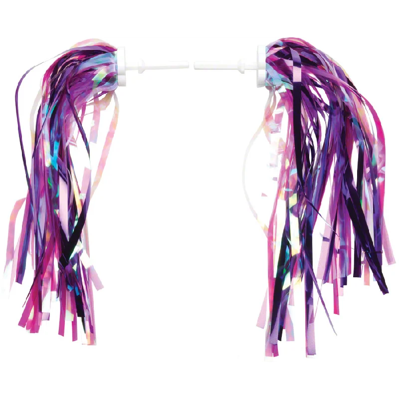 bicycle frame durability-Kid's Bike Streamers - Pink/Purple