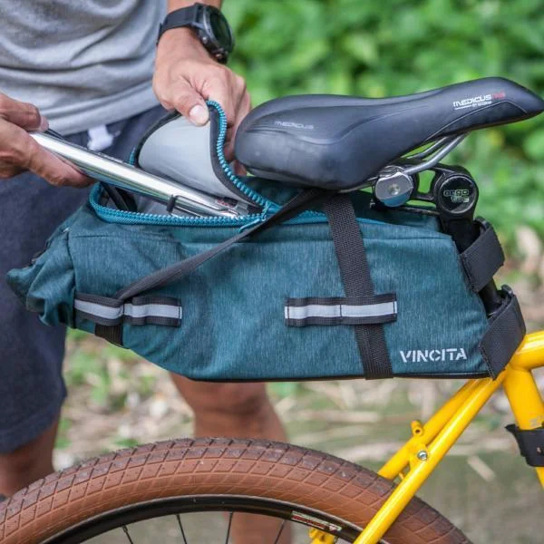 bicycle derailleur efficiency-Strada Bikepacking Saddle Bag