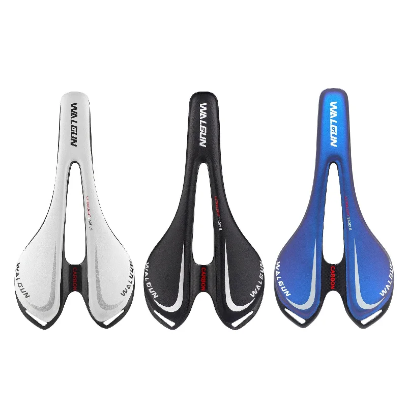 bicycle tool versatility-Ultralight Carbon Bike Saddles Road Mtb Mountain Cycling Seat 143mm Men Women Chameleon Purple Blue Black White Bicycle Saddle