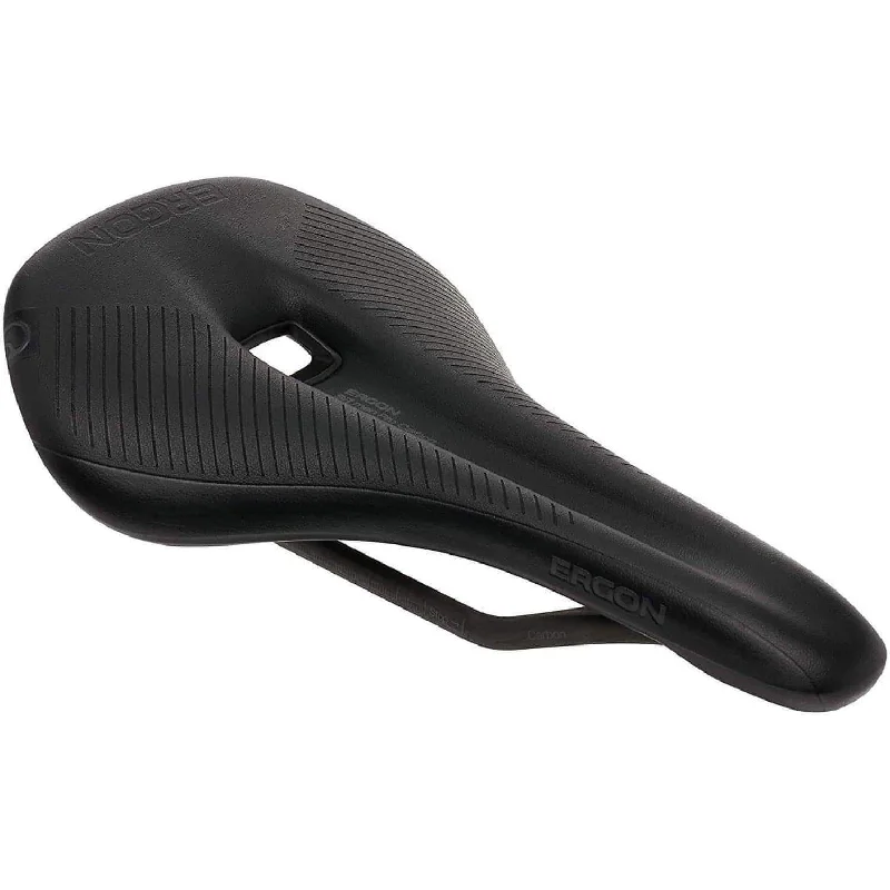 bicycle handlebar strength-Ergon SR Road Pro Carbon Mens Cycling Saddle - Black