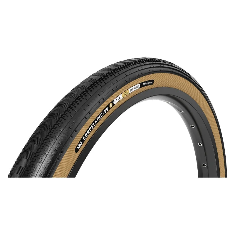 bicycle freestyle comfort-Panaracer GravelKing SS R Tire - 700 x 35 Tubeless Folding Black/Amber