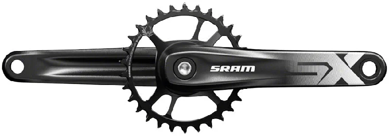 bicycle lane comfort-SRAM SX Eagle Boost 148 Crankset - 170mm 12-Speed 32t Direct Mount Power Spline Spindle Interface BLK A1