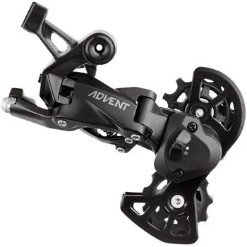 bicycle stem aerodynamics-ADVENT Super Short Rear Derailleur - 9 Speed Super Short Cage BLK With Clutch