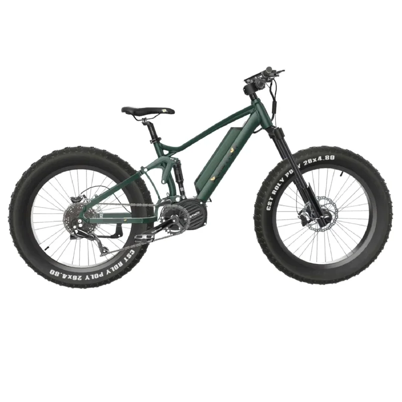 bicycle frame capacity-QuietKat Ridge Runner Full Suspension Hunting E-Bike 2021