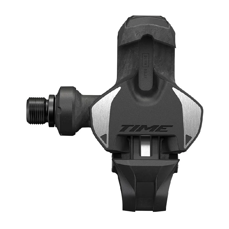 bicycle stem grip-Time XPRO 10 Pedals - Single Sided Clipless Carbon 9/16" Carbon/BLK QF 53 B1