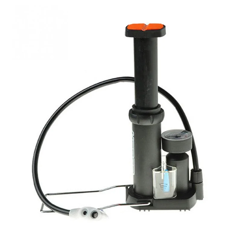 bicycle lever weight-Mini Portable High-pressure Bicycle Pump Pedal Cycling Pumps Straddling Inflator for Mountain Bike