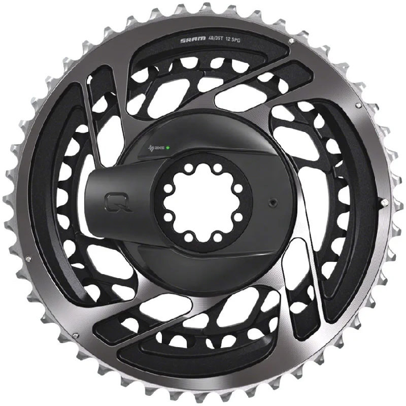 bicycle gear weight-SRAM RED AXS Power Meter Kit - 46/33t 2x12-Speed 8-Bolt Direct-Mount Polar Gray D1