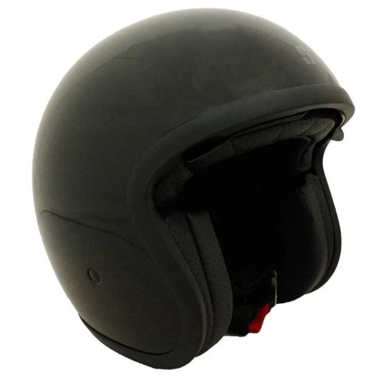 bicycle seatpost strength-SCORPION BANDIT HELMET - GLOSS BLACK