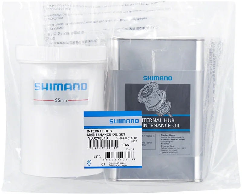 bicycle cleat efficiency-Shimano Internal Hub Maintenance Oil Set