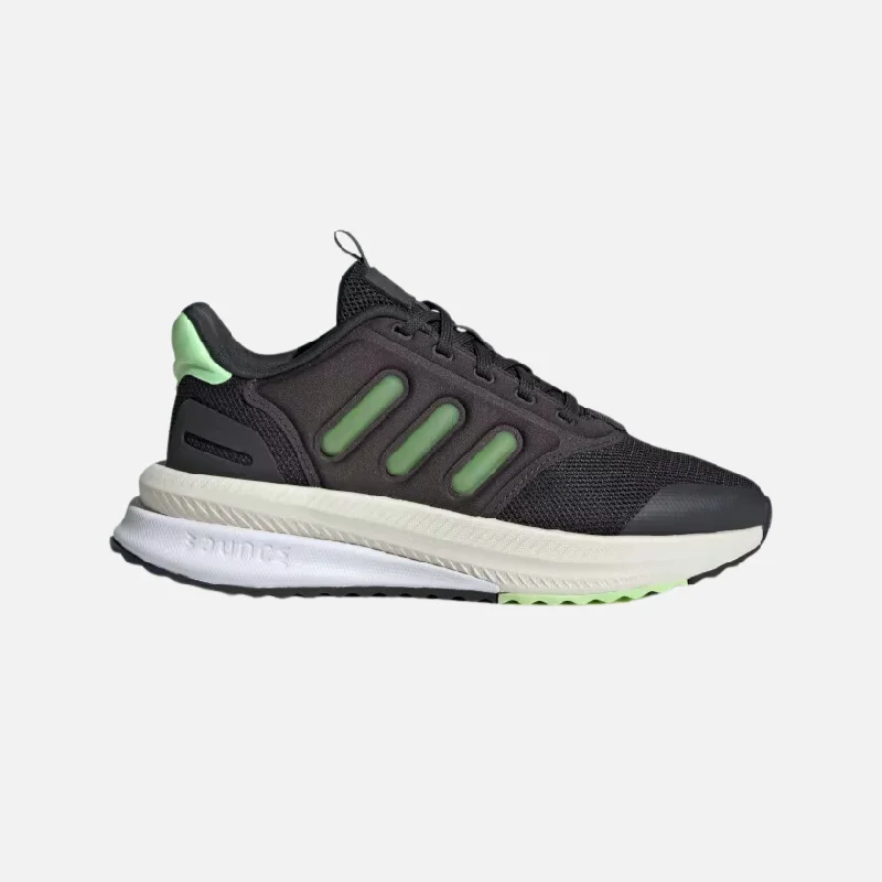 bicycle pump toughness-Adidas X Plrphase Kids Unisex Shoes (4-7year) - Carbon/Green Spark/Ivory