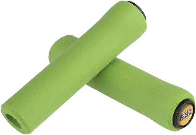 bicycle frame toughness-ESI Chunky Grips - Green