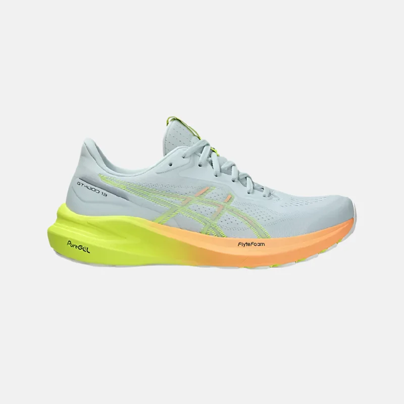 bicycle seatpost weight-Asics GT-1000 13 Paris Women's Running Shoes -Cool Grey/Safety Yellow