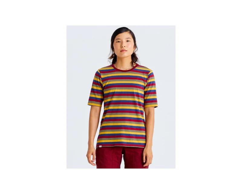 bicycle paint efficiency-Specialized/Fjällräven Cotton Striped Short Sleeve Tee Women's