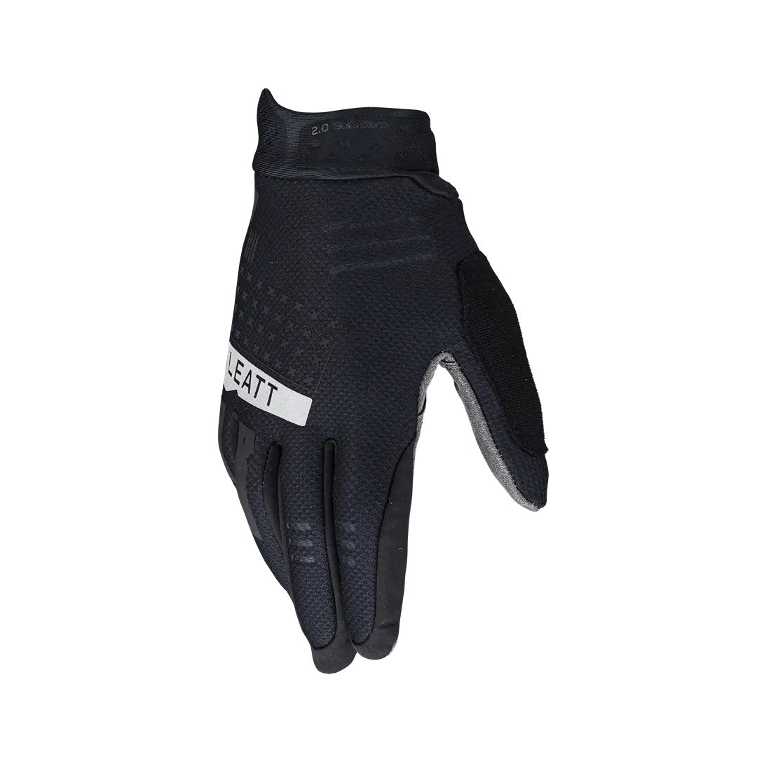 bicycle pedal responsiveness-Leatt SubZero 2.0 MTB Glove - Black - 2024