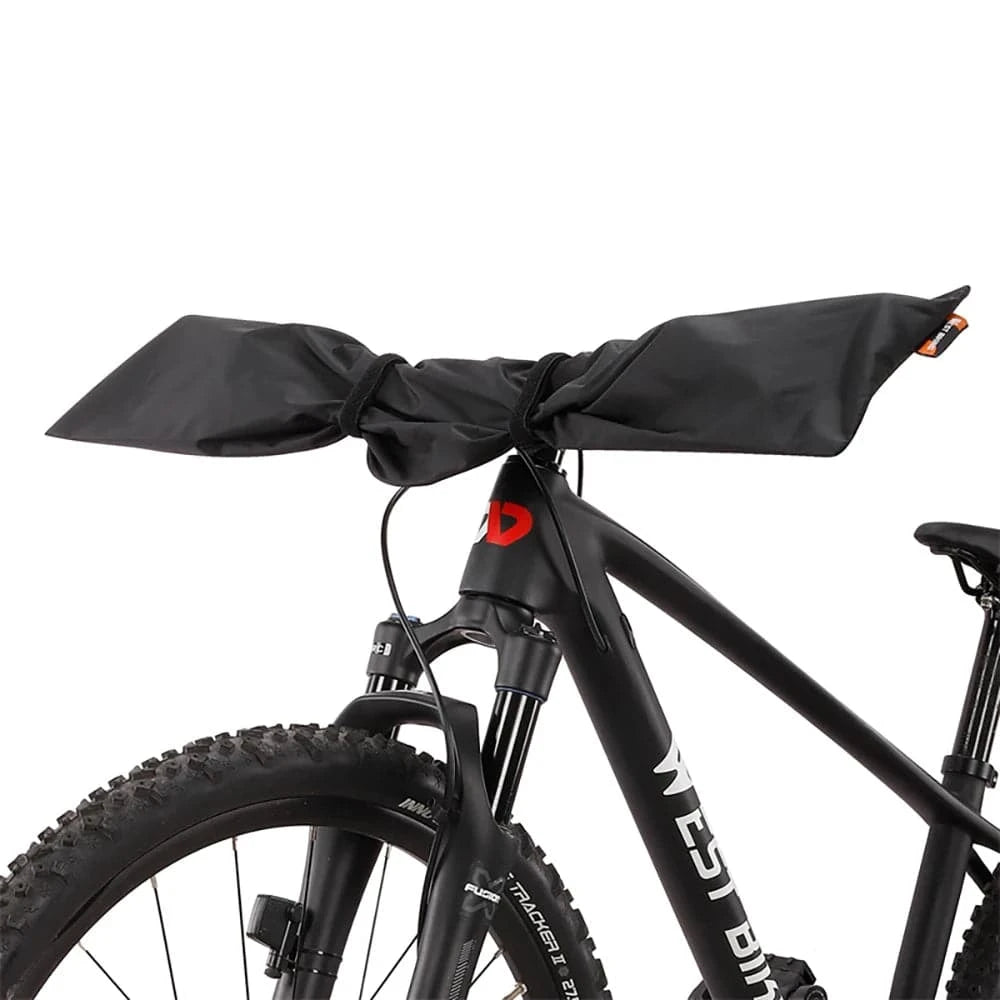 bicycle sidewall resilience-Bike Handlebar Protector Cover Waterproof Dustproof Road Bicycle Maintenance Cover Outdoor Bike Riding Handlebar Cover