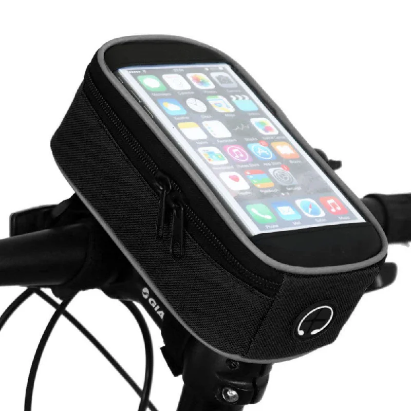 bicycle frame precision-5.5inch Phone Case For Iphone 6 6s 7 plus MTB Front Bicycle Bag Mountain Road Bike Touchscreen Saddle Bag Cycling Panniers pouch