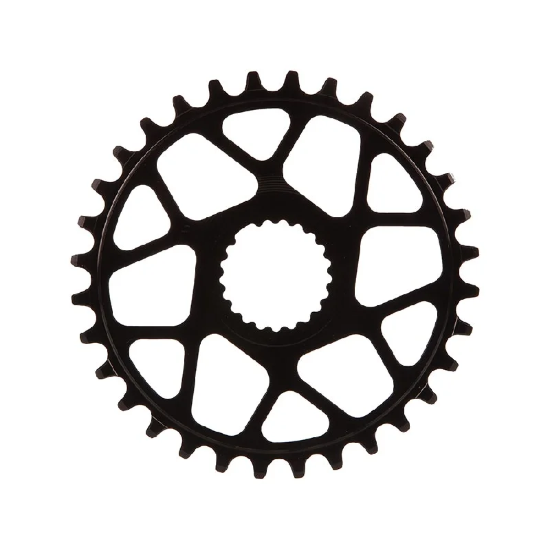 bicycle frame ergonomics-Works Components Shimano 12spd Direct Mount Chainring Teeth: 32 Speed: 12 BCD: Direct Mount Shimano Front 7075-T6 Aluminum Black