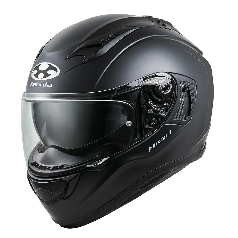 bicycle rotor smoothness-KABUTO HIKARI HELMET - MATT BLACK