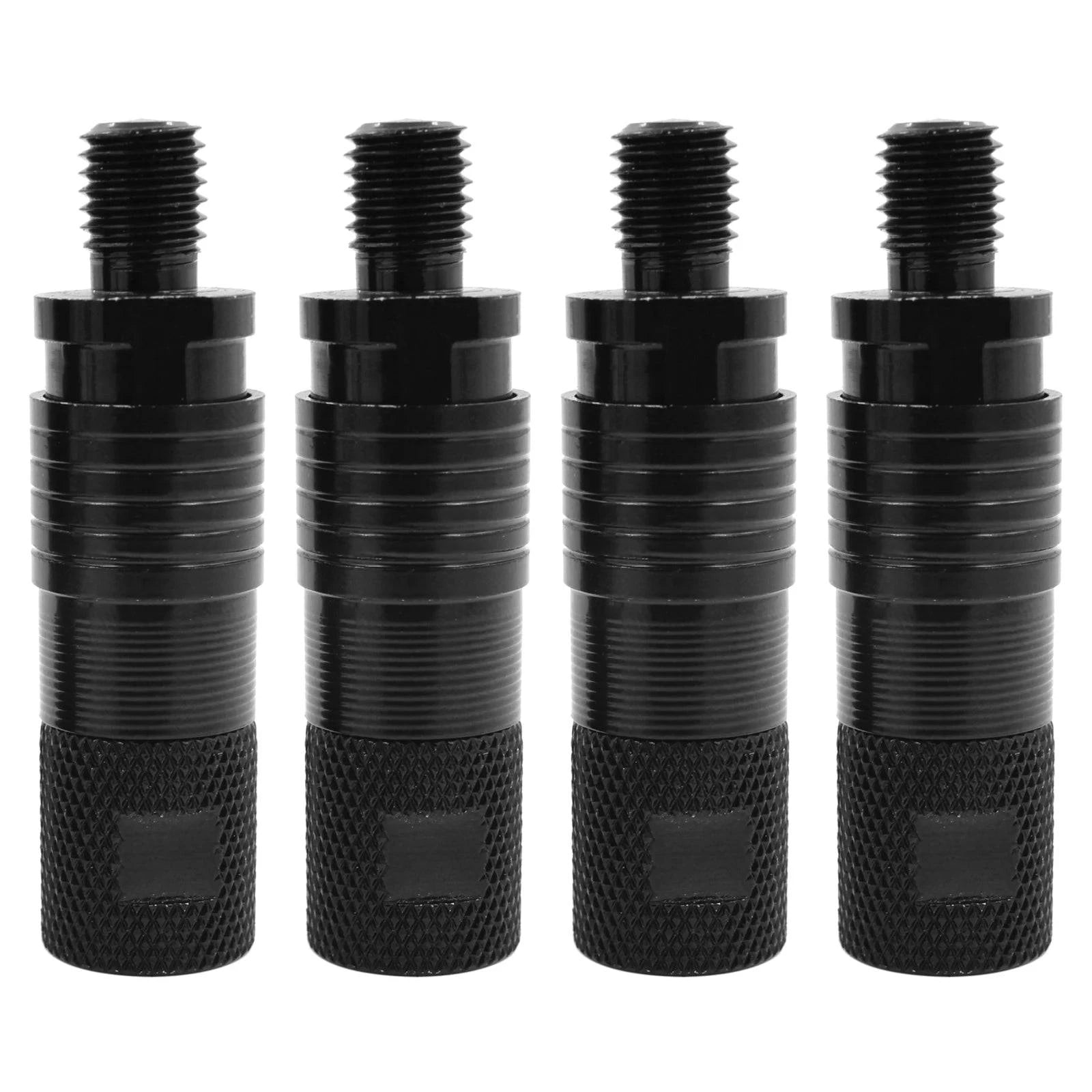 bicycle seatpost comfort-4pcs Fishing Rod Pod Connector Quick Release Bite Alarm Fishing Bank Stick Support Hold Connector For Outdoor Fishing Tools