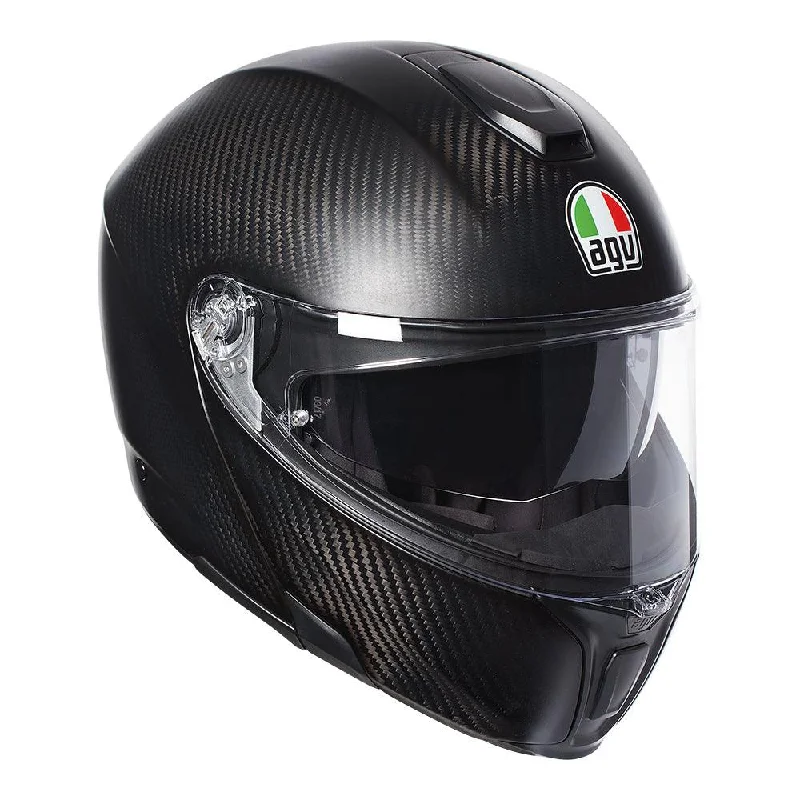 bicycle hub efficiency-AGV SPORTMODULAR MONO HELMET - MATT CARBON