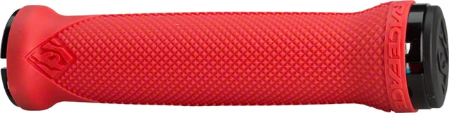 bicycle elbow comfort-RaceFace Lovehandle Grips - Red, Lock-On