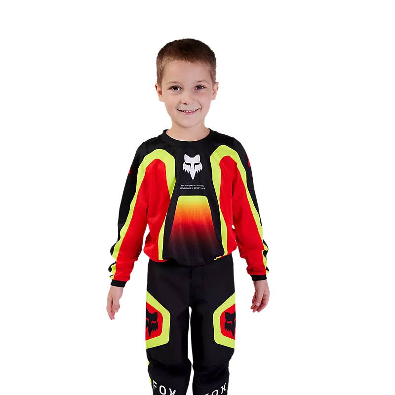 bicycle paint durability-FOX 2024 KIDS 180 BALLAST PANTS - BLACK/RED