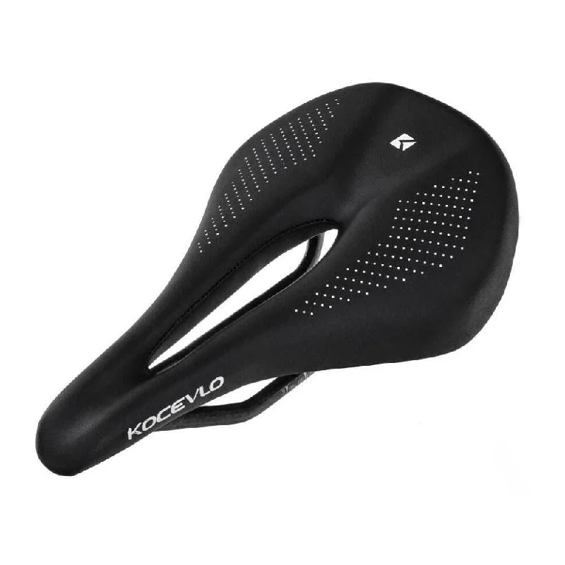 bicycle chain responsiveness-KOCEVLO Carbon saddle road mtb bicycle saddle for man cycling saddle trail comfort races seat 240*143/155mm