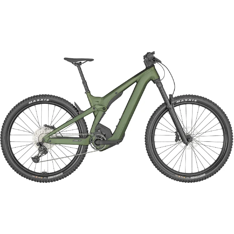 bicycle handlebar performance-Scott Patron eRIDE 930 - Verde