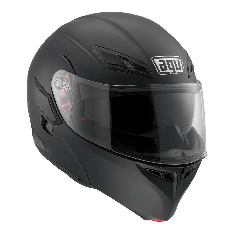 bicycle pedal weight-AGV COMPACT ST MONO HELMET - MATT BLACK