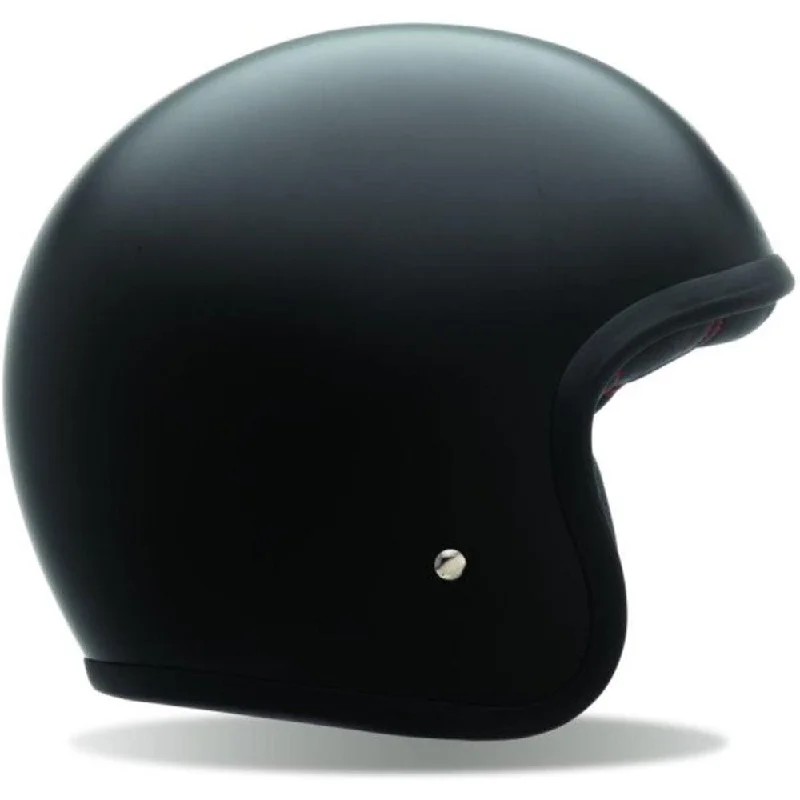 bicycle handlebar weight-BELL CUSTOM 500 HELMET - MATT BLACK (NO STUDS)