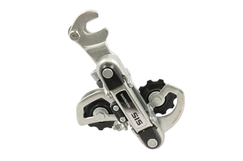 bicycle handlebar adaptability-Shimano TY15SS Index Short Cage Rear Derailleur For 5 & 6 Speed Children's Bikes (OLD STOCK)