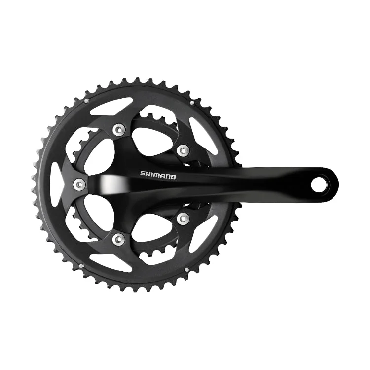 bicycle pedal adaptability-Shimano Tiagra Front Chainwheel FC-RS400 2x10-Speed