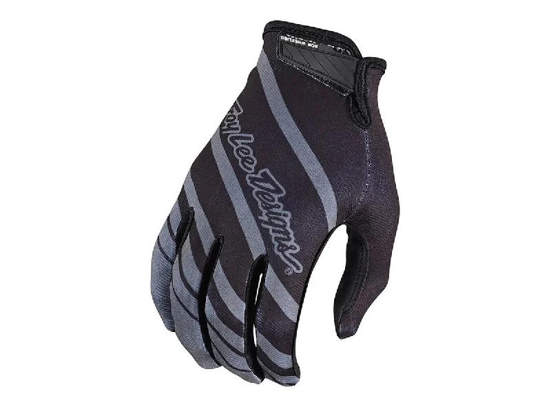 bicycle indoor comfort-Troy Lee Designs Air MTB Glove - Streamline - Gray-Black - 2018