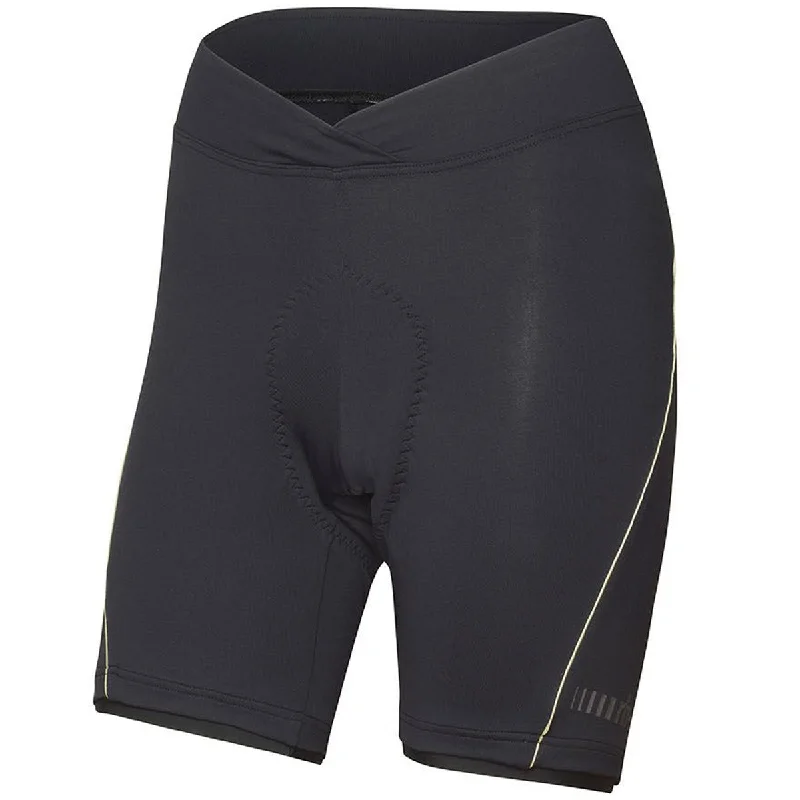 bicycle handlebar smoothness-Pantaloncini donna Rh+ Pista - Nero oro