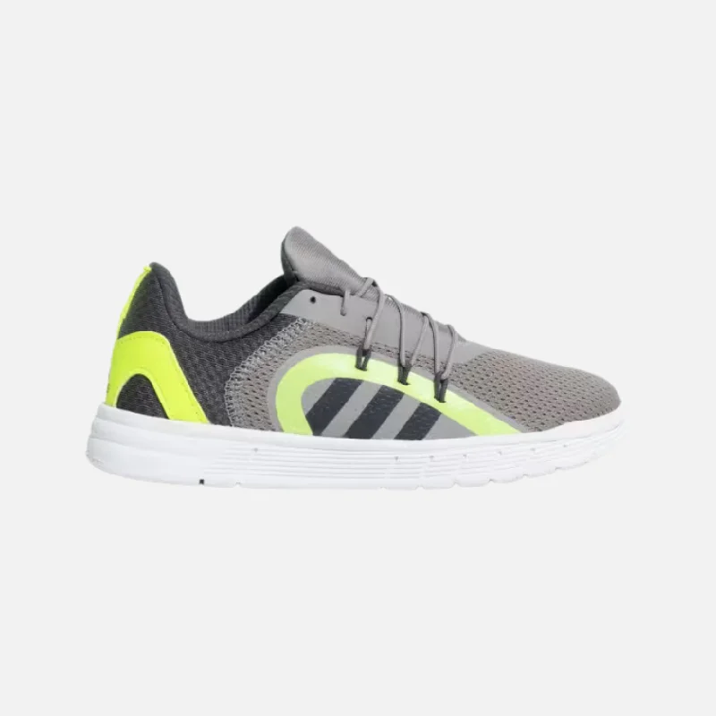 bicycle tire durability-Adidas GameTalker 1.0 Kids Unisex Shoes (4-16Year) -Dove Grey/Grey Six/Lucid Lemon