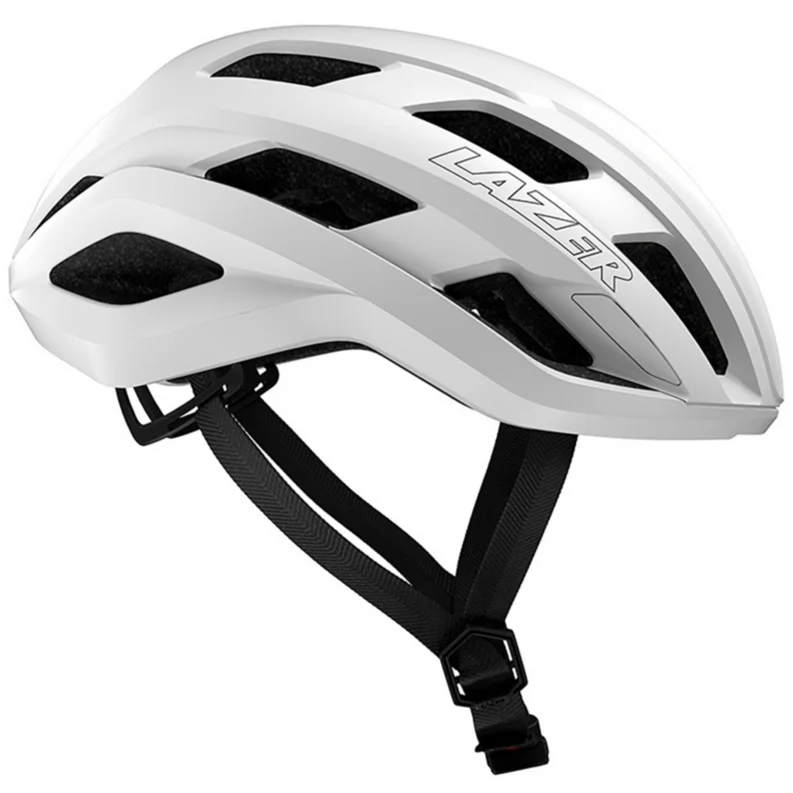 bicycle tire handling-Casco Lazer Strada KinetiCore - Bianco opaco