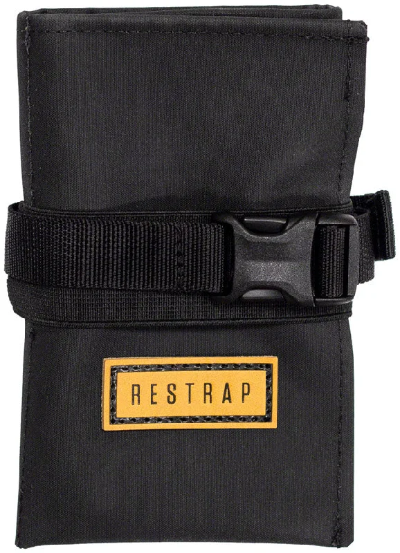 bicycle chain smoothness-Restrap Tool Roll Tool Wrap - Black