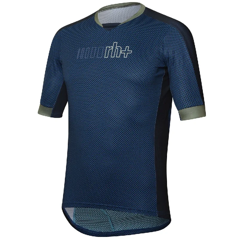 bicycle pedal smoothness-Maglia Rh+ MTB - Blu