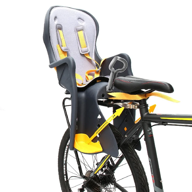 bicycle brake weight-Bicycle Kids child Rear Baby Seat bike Carrier USA Standard With Rack