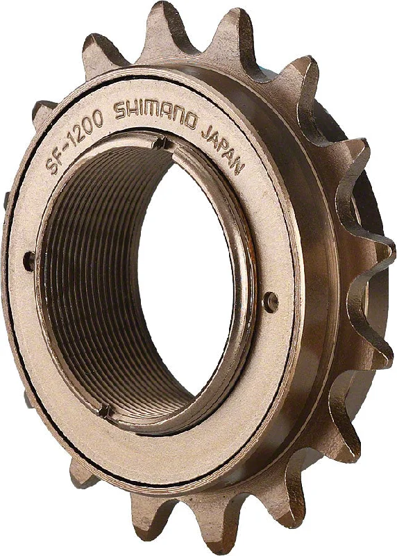 bicycle handlebar comfort-Shimano SF-1200 Freewheel - 18t Bronze