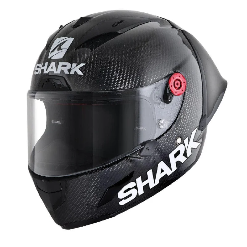 bicycle shoe ergonomics-SHARK RACE-R PRO GP FIM RACING #1 HELMET - CARBON GLOSS