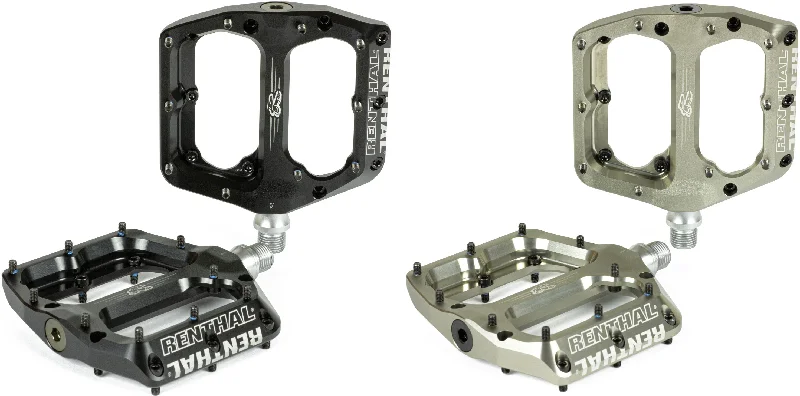 bicycle rust toughness-Renthal Revo-F Flat Pedals